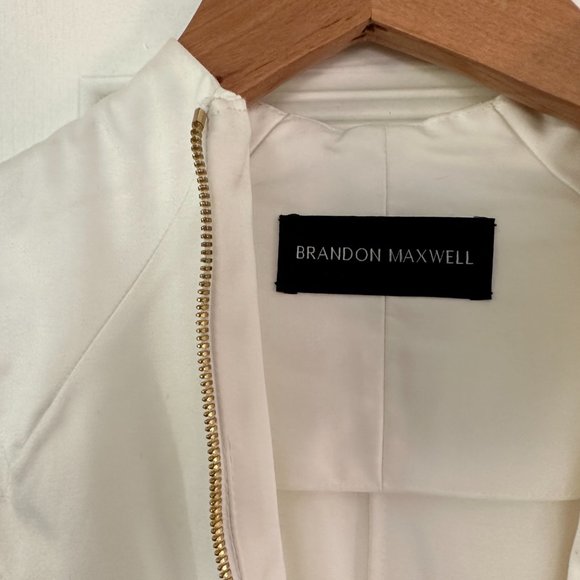 Brandon Maxwell White Dress - Size 2 - Picture 7 of 7